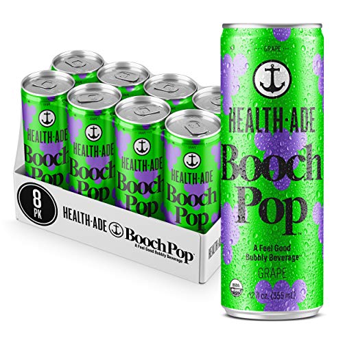 Health-Ade Booch Pop, Grape, Healthy Soda For Gut Health, Made W