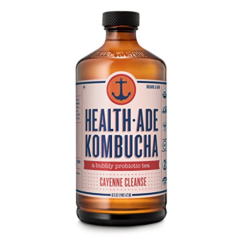 Health-Ade Kombucha An Organic Bubbly Probiotic Tea, 12 Pack Cas