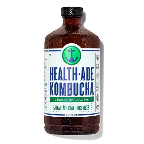 Health-Ade Kombucha An Organic Bubbly Probiotic Tea, 12 Pack Cas
