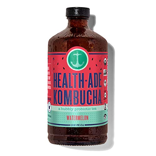 Health-Ade Kombucha An Organic Bubbly Probiotic Tea, 12 Pack Cas