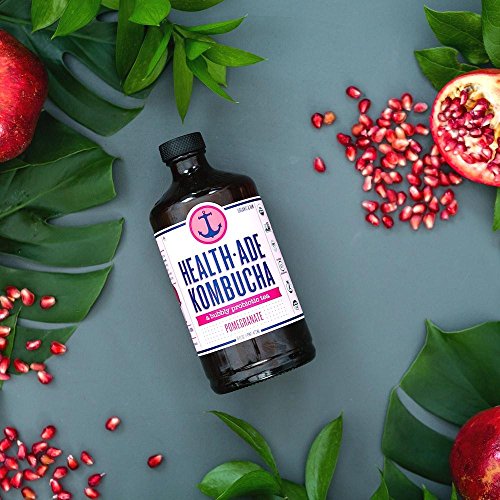 Health-Ade Kombucha, Organic Pomegranate, A Bubbly Probiotic Tea