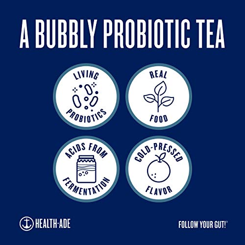 Health-Ade Kombucha An Organic Bubbly Probiotic Tea, 12 Pack Cas
