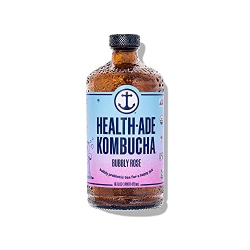 Health-Ade Kombucha An Organic Bubbly Probiotic Tea, 12 Pack Cas