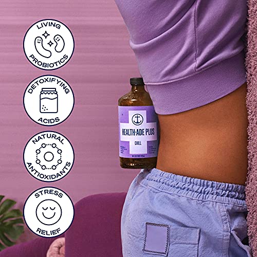 Health-Ade Plus, Kombucha Tea Organic Sparkling Probiotic Drink,