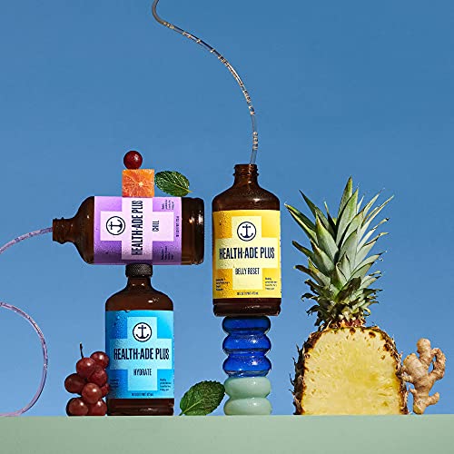 Health-Ade Plus, Kombucha Tea Organic Sparkling Probiotic Drink,