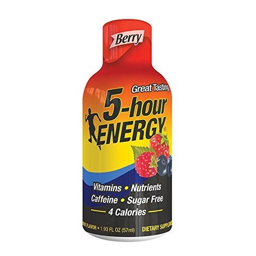 5 Hour Energy Drink Shot, Berry, 2Pack 24 Count Each Nm@Ksd