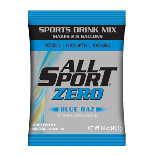 All Sport Zero Powder Packs, No Sugar, Added Potassium And Vitam