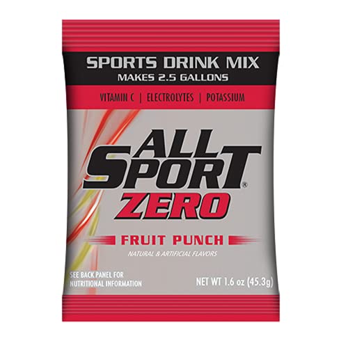 All Sport Zero Powder Packs, No Sugar, Added Potassium And Vitam