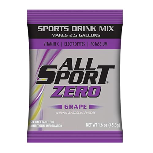 All Sport Zero Powder Packs, No Sugar, Added Potassium And Vitam