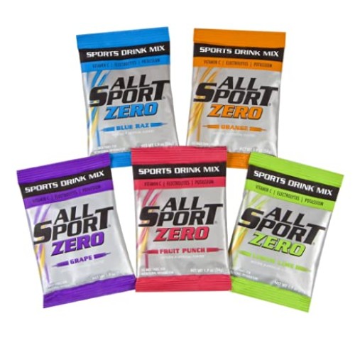 All Sport Zero Powder Packs, No Sugar, Added Potassium And Vitam