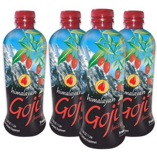 Himalayan Goji Juice - Case Of 4 - 1 Liter Bottles