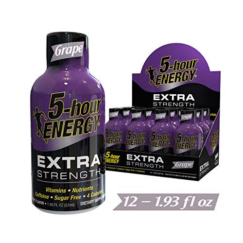 Five Hour Energy Grape Extra Strength 12 Ct Fhe728127