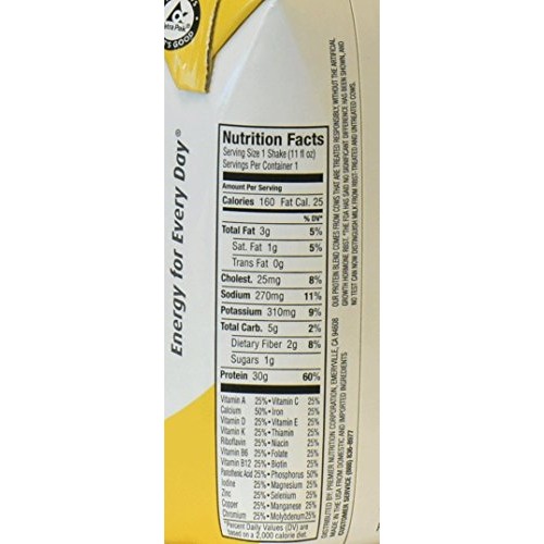 Premier Protein 30G Protein Shakes, Contains 4 Chocolate 4 Vanil