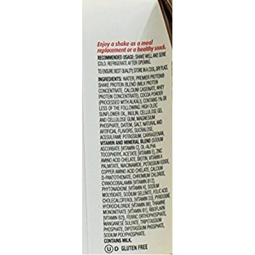 Premier Protein 30G Protein Shakes, Contains 4 Chocolate 4 Vanil