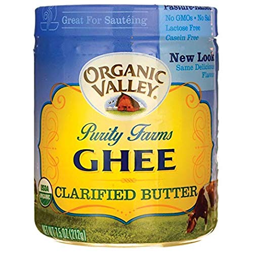Purity Farms Ghee Clarified Butter Org, 1 Jar, 7.5 Ounce