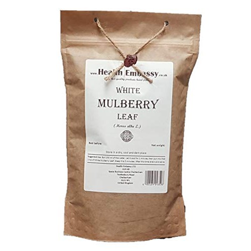 White Mulberry Leaf Morus alba - Health Embassy - 100% Natural...