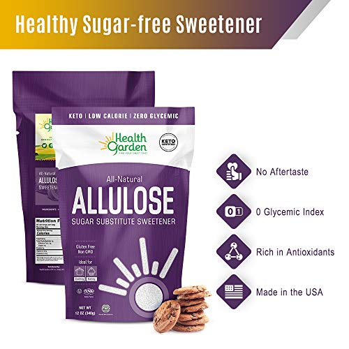 Health Garden Allulose Sweetener - Gluten And Sugar Free - Zero