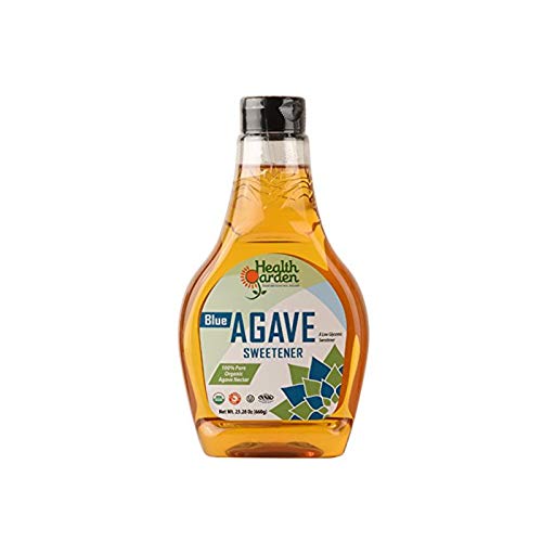 Health Garden Blue Agave Nectar Sweetener - Organic - Non Gmo -