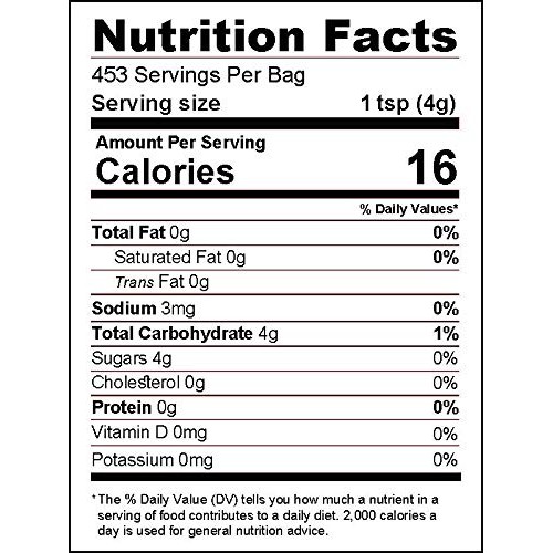 Health Garden Organic Coconut Palm Sugar - Non Gmo - Gluten Free