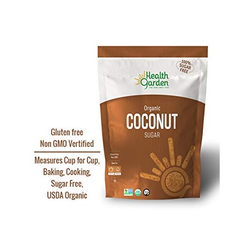 Health Garden Organic Coconut Palm Sugar - Non Gmo - Gluten Free