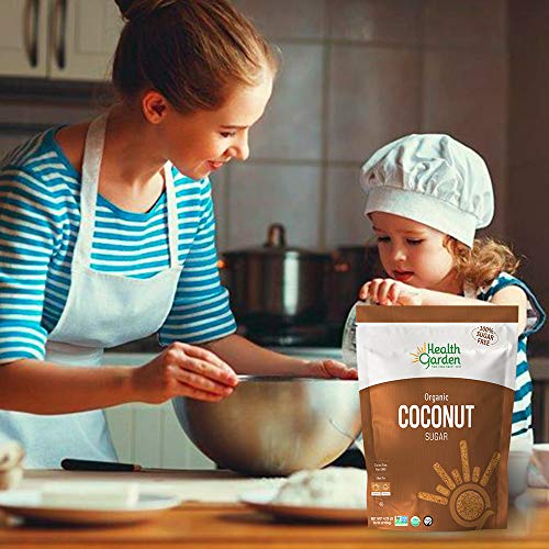 Health Garden Organic Coconut Palm Sugar - Non Gmo - Gluten Free