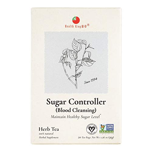 Health King Sugar Controller Herb Tea, Teabags, 20 Count Box Health King Sugar Controller Herb Tea, Teabags, 20 Count Box