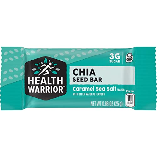 Health Warrior Chia Bars, Caramel Sea Salt , 15 Bars
