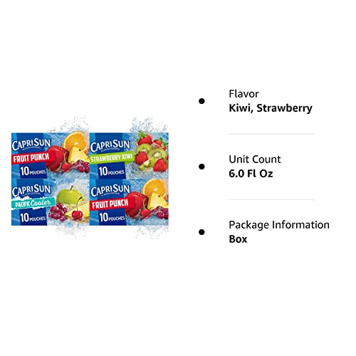 Kids Juice Naturally Flavored Juice Beverage Variety Pack - 6 Fl...