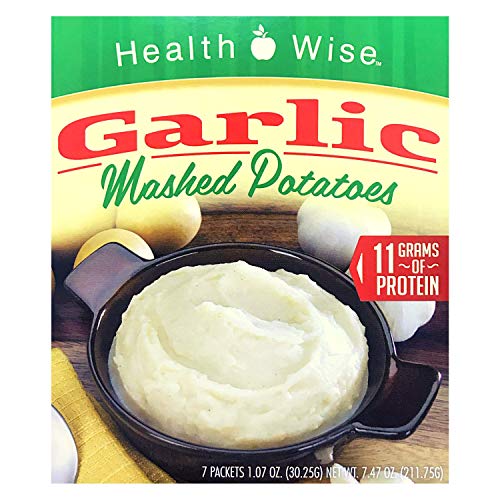 Healthwise - Garlic Mashed Potatoes - 7 Servings - Potato Puree