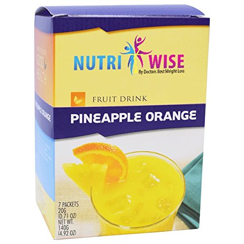 Healthwise Pineapple Orange Protein Drink Seven Packets