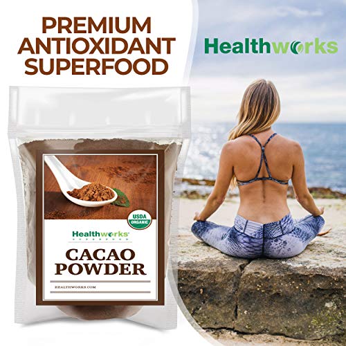 Healthworks Cacao Powder 32 Ounces / 2 Pounds | Cocoa Chocolat