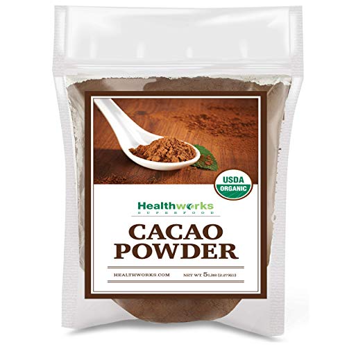 Healthworks Cacao Powder 80 Ounces / 5 Pounds | Cocoa Chocolat Healthworks Cacao Powder 80 Ounces / 5 Pounds | Cocoa Chocolat