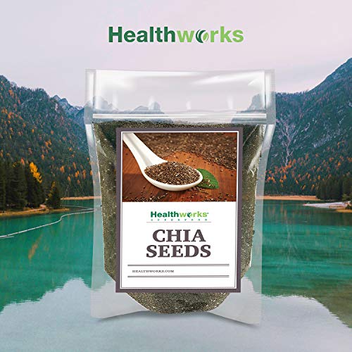 Healthworks Chia Seeds Raw 6Lb / 96Oz 3 X 2Lb Bags | Pestici