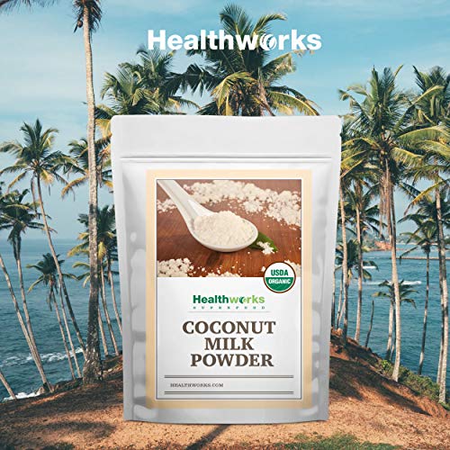 Healthworks Coconut Milk Powder 16 Ounce / 1 Pound | Certified
