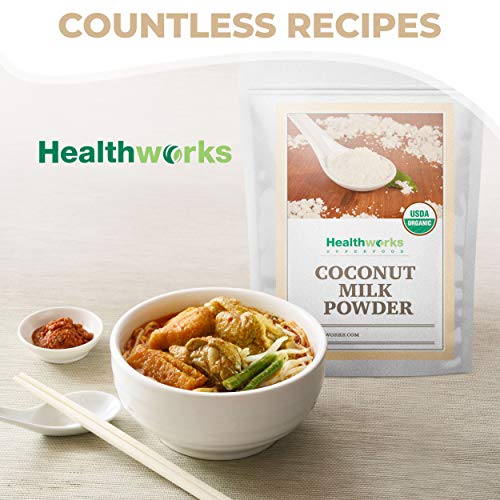 Healthworks Coconut Milk Powder 16 Ounce / 1 Pound | Certified