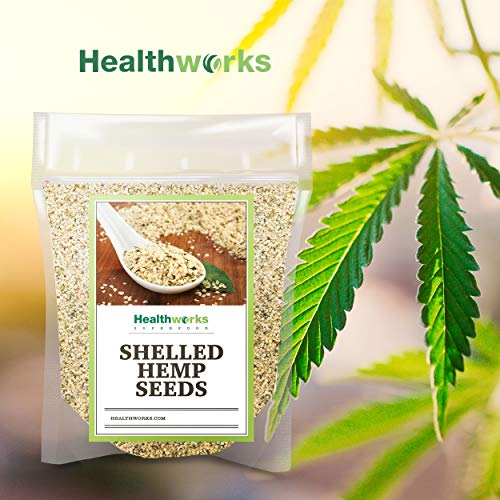 Healthworks Shelled Hemp Seeds Canadian 32 Ounces / 2 Pound |