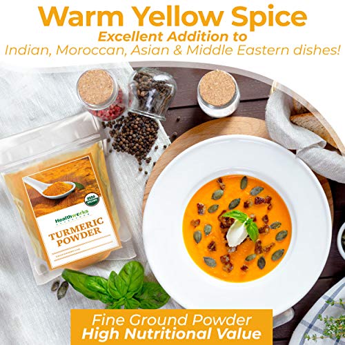 Healthworks Turmeric Powder 32 Ounces / 2 Pounds | Ground Raw