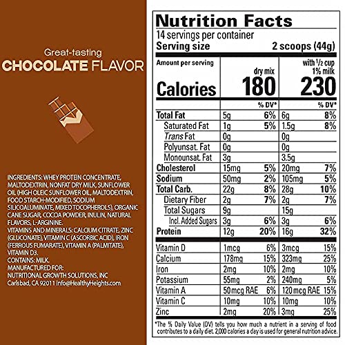 Healthy Height Kids Nutritional Shakes - Best Sellers Bundle - C