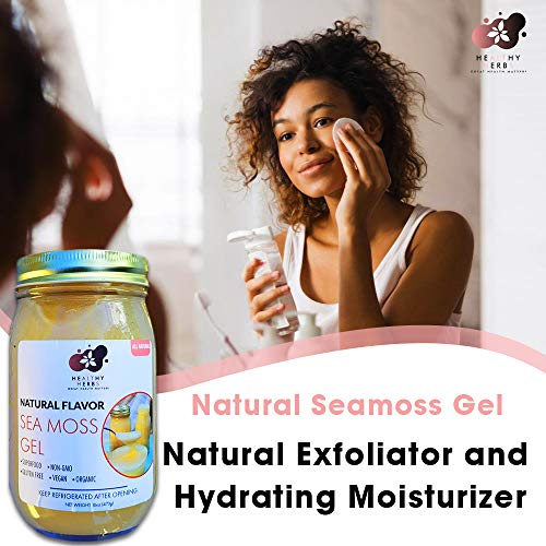 Sea Moss Gel 16 Oz Made From St Lucia Gold Wildcrafted Organic