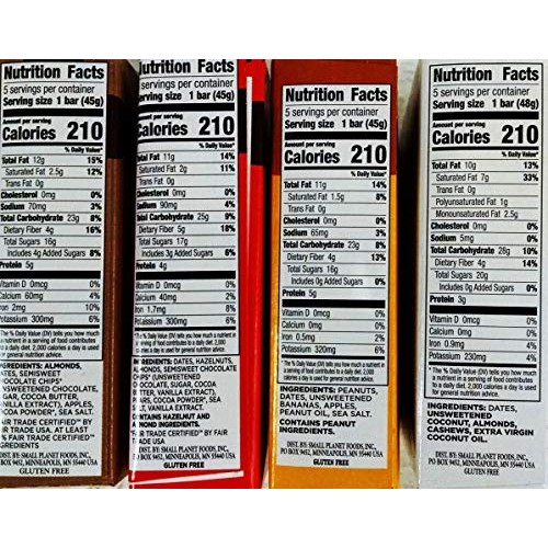 LARABAR Variety 4 Pack. 20 Total Bars + FREE Box of Fruit Flavor...