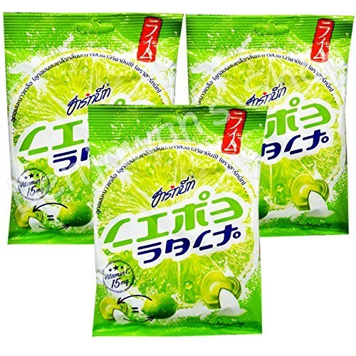 Lime Salt Candy With Vitamin C Powder 100 G.Pack Of 3 // Ship
