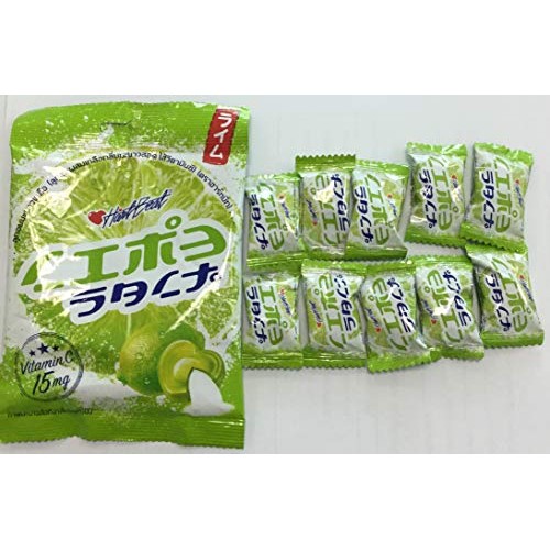 Lime Salt Candy With Vitamin C Powder 40 G. X 2 Packs Halal Cert