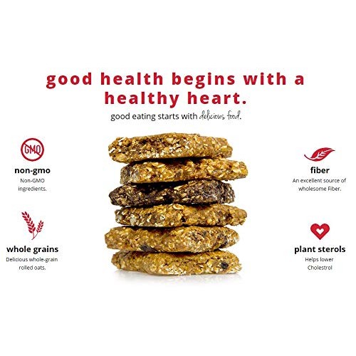 Corazonas Heartbar Oatmeal Square, Cranberry Flax, 1.76 Ounce P