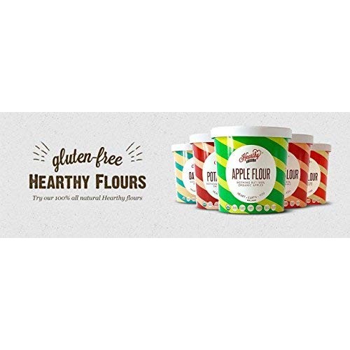 Hearthy Foods Delicious Yam Flour, Gluten Free, Non-Gmo, Sixteen