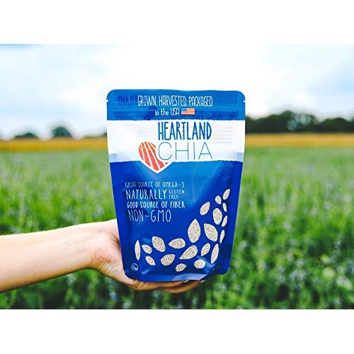 Heartland Chia, Usa Grown Whole Raw Black Chia Seeds, 12 Oz | Su Heartland Chia, Usa Grown Whole Raw Black Chia Seeds, 12 Oz | Su