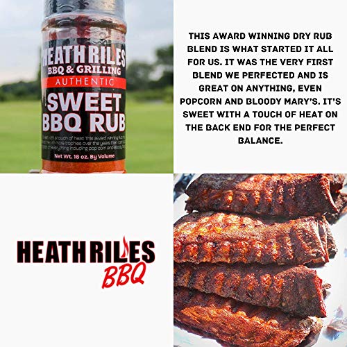 Heath Riles Bbq Sweet Bbq Rub Seasoning, Champion Pitmaster Reci