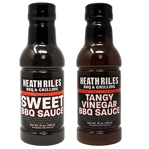 Heath Riles Bbq Tangy And Sweet Sampler 2 Sauces, Competition