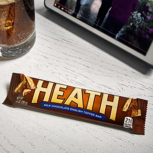 Heath Milk Chocolate English Toffee Candy, Bulk, 1.4 Oz. Bars 1