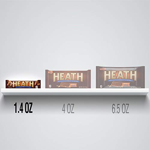 Heath Milk Chocolate English Toffee Candy, Bulk, 1.4 Oz. Bars 1