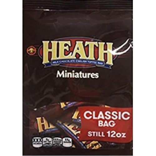 Heath Toffee Bar Miniatures Classic Bag, 12 Oz - 2 Pack